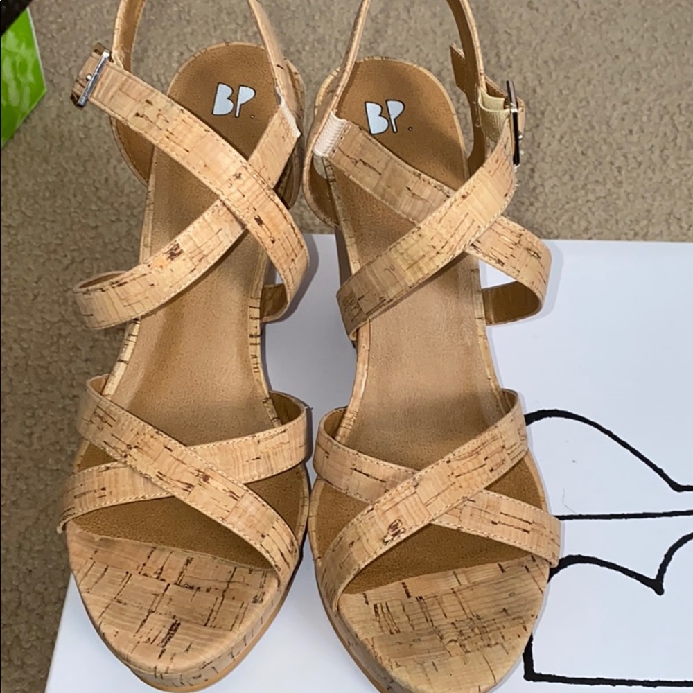 BP! Cork wedges!
